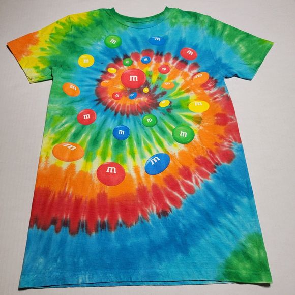 M&M's Graphic SS Tee Tie Dye - Size Small - Picture 2 of 4